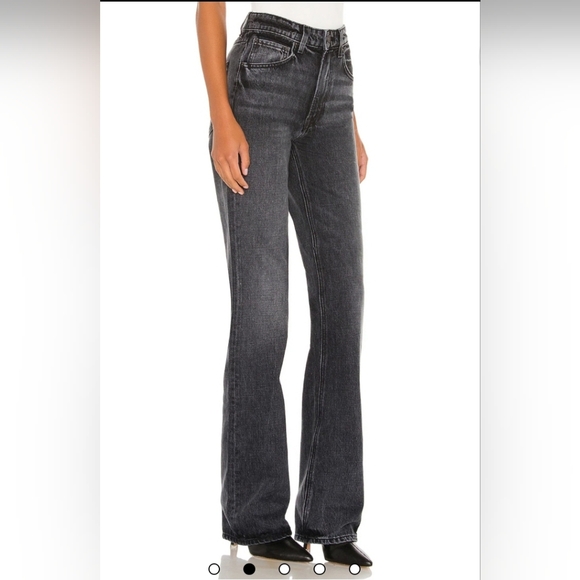 GRLFRND The Melanie High Rise Boot Cut Jean Rockaway Size 31 - Picture 2 of 9